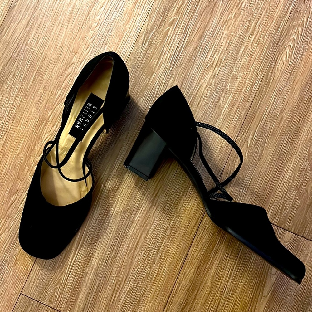 Classic Stuart Weitzman Black Heels